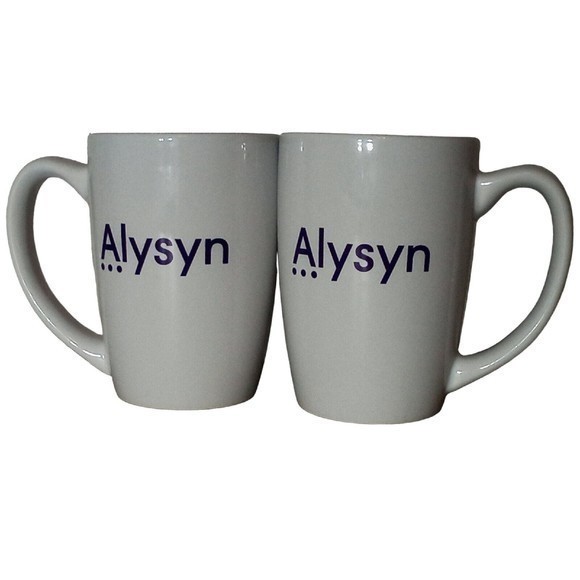 Alysyn Coffee Mugs Set Of Two Nice Large Size‎ - Picture 4 of 16